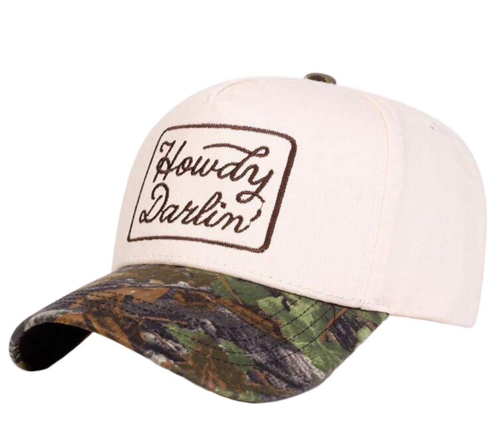 Howdy Darlin’ Camo Cap