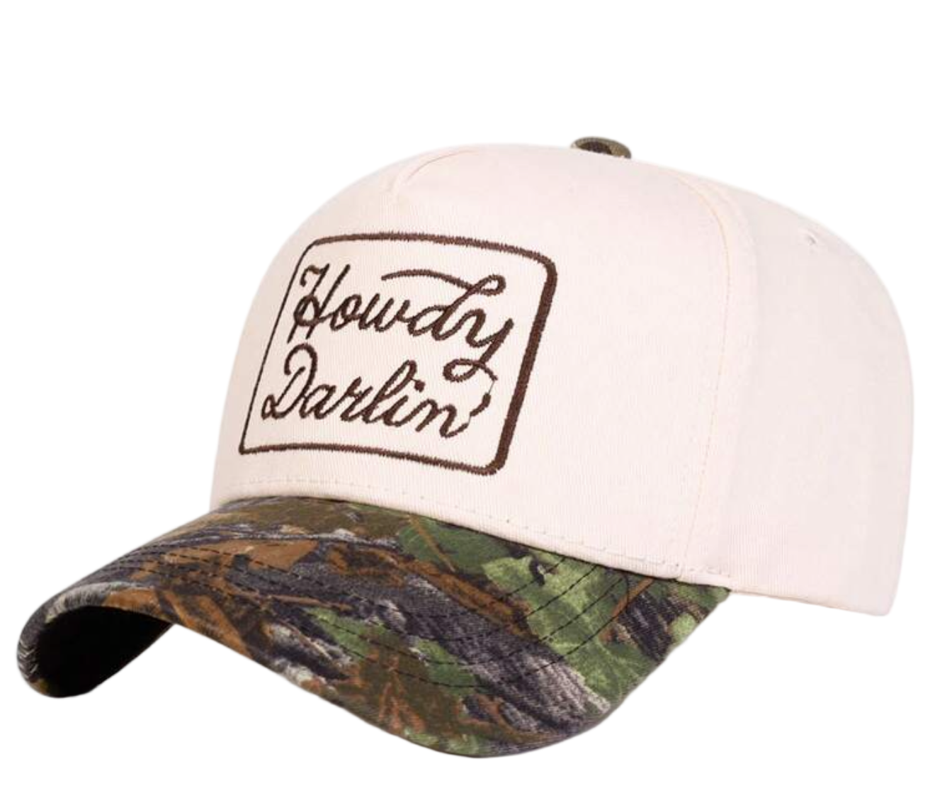 Howdy Darlin’ Camo Cap