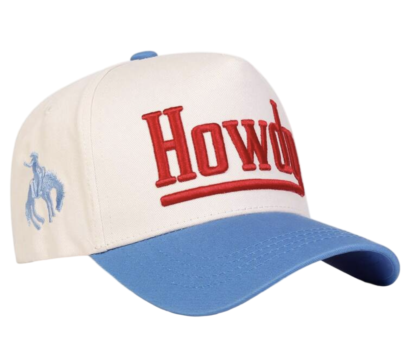 Howdy Blue & Red Cap