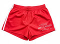 Footy Shorts/Zip Pockets - Signature Red